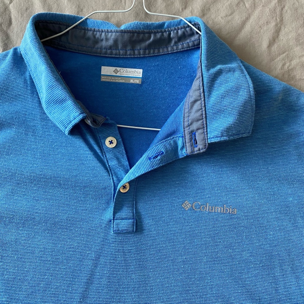 Columbia Mens polo size XL TG